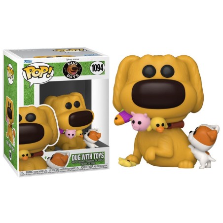 Funko Pop Disney Up Dug Days Dug Con Juguetes 57387