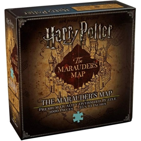 Puzzle The Noble Collection Harry Potter Mapa Del Merodeador 1000 Piezas