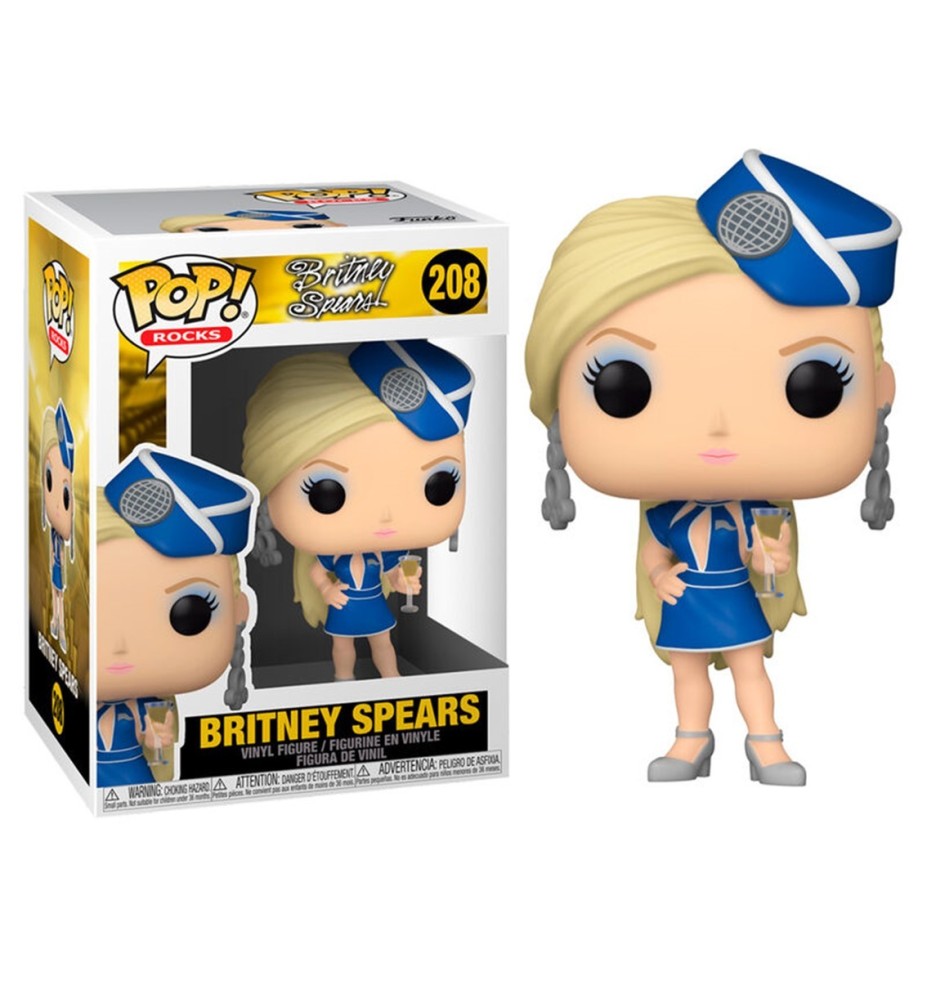 Funko Pop Estrellas De La Musica Britney Spears Stewardess 52033