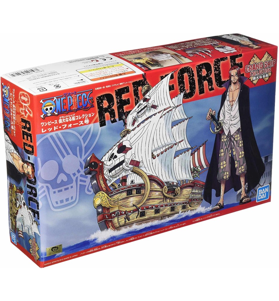 Replica Bandai Hobby One Piece Grand Ship Collection Red Force Model Ki