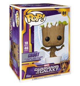 Funko Pop Gigante Marvel Guardianes De La Galaxia I Am Groot Groot 50094