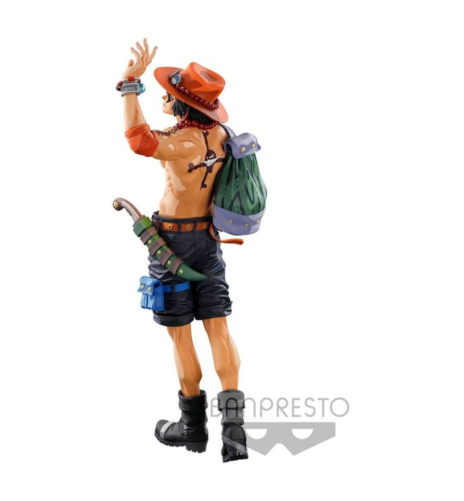 Figura Banpresto One Piece Master Stars Piece Portgas D. Ace 2 Dimmensions