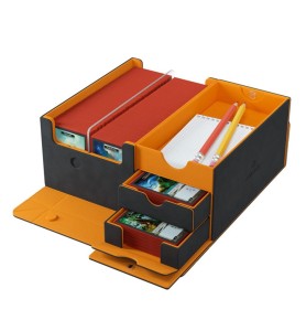 Caja Para Juego De Cartas Games' Lair 600+ Black - Orange