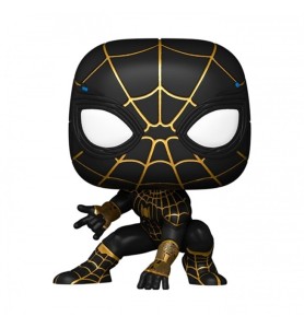 Funko Pop Marvel Spiderman No Way Home Spider - Man Traje Dorado Y Negro 56827