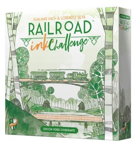 Juego De Mesa Railroad Ink: Edicion Verde Pegi 8