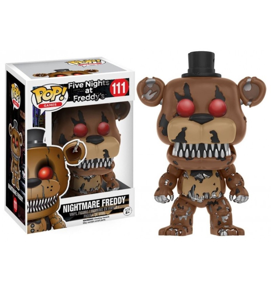 Funko Pop Videojuegos Fnaf Five Nights At Freddy Nightmare Freddy 11064