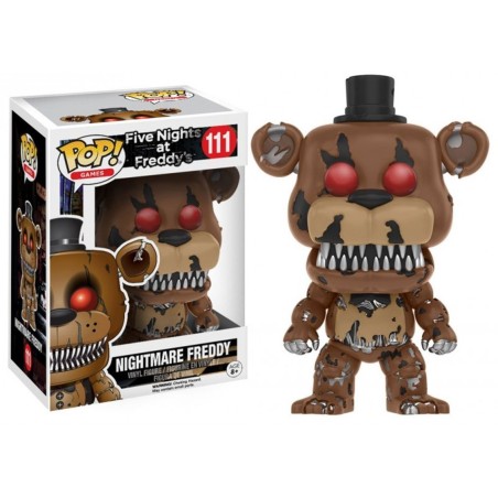 Funko Pop Videojuegos Fnaf Five Nights At Freddy Nightmare Freddy 11064