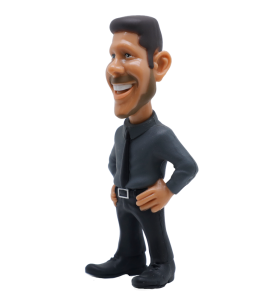 Figura Minix Futbol Atlético De Madrid Simeone 7 Cm