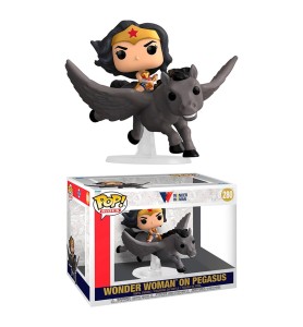 Funko Pop Ride Deluxe DC Wonder Woman 80th Desafio De Los Dioses Wonder Woman Con Pegaso 54989