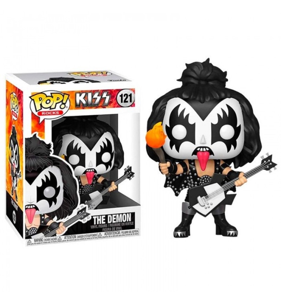 Funko Pop Estrellas Del Rock The Kiss The Demon 28505