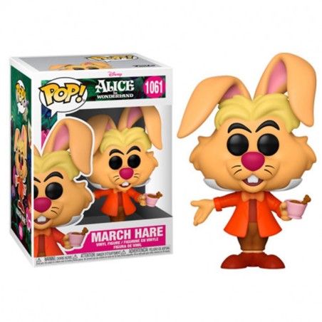 Funko Pop Disney Alicia En El Pais De Las Maravillas 70th March Hare 55737