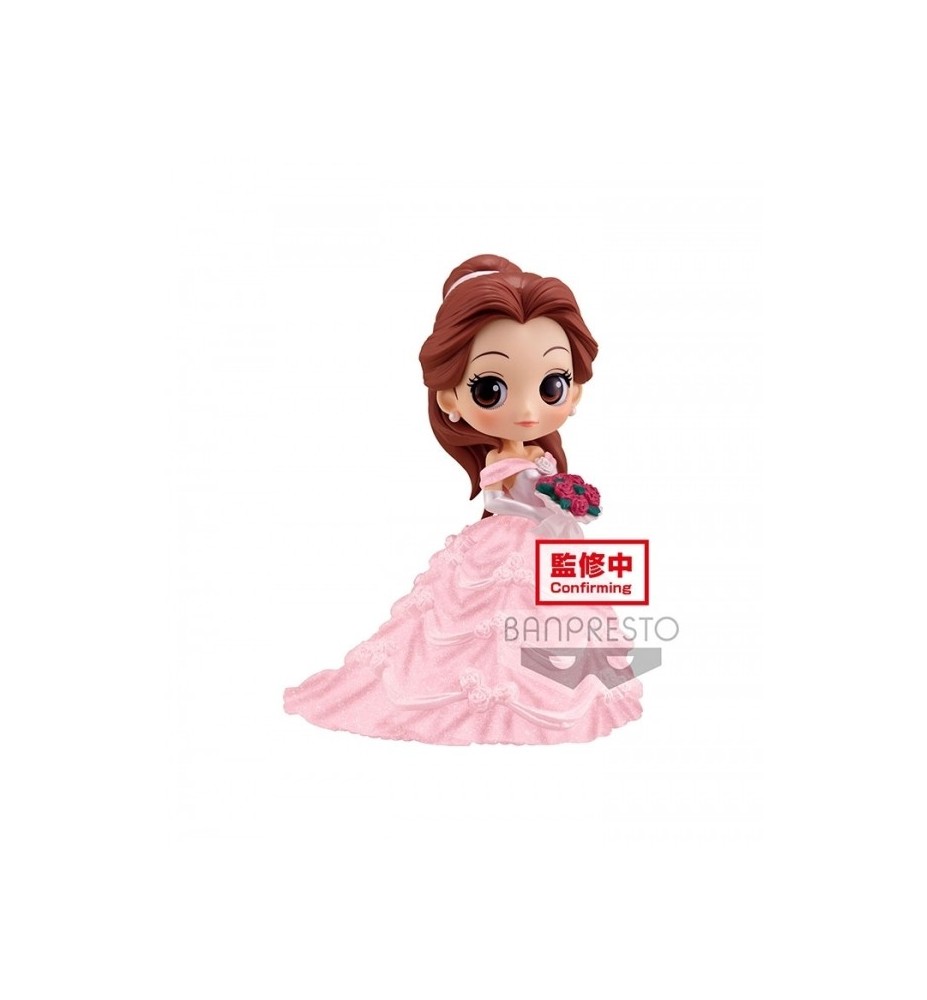 Figura Banpresto Q Posket Disney La Bella Y La Bestia Glitter Bella Dreamy Style Vol.1