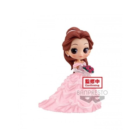 Figura Banpresto Q Posket Disney La Bella Y La Bestia Glitter Bella Dreamy Style Vol.1