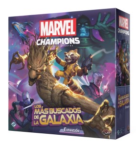 Juego De Mesa Marvel Champions: Los Mas Buscados De La Galaxia Pegi 14