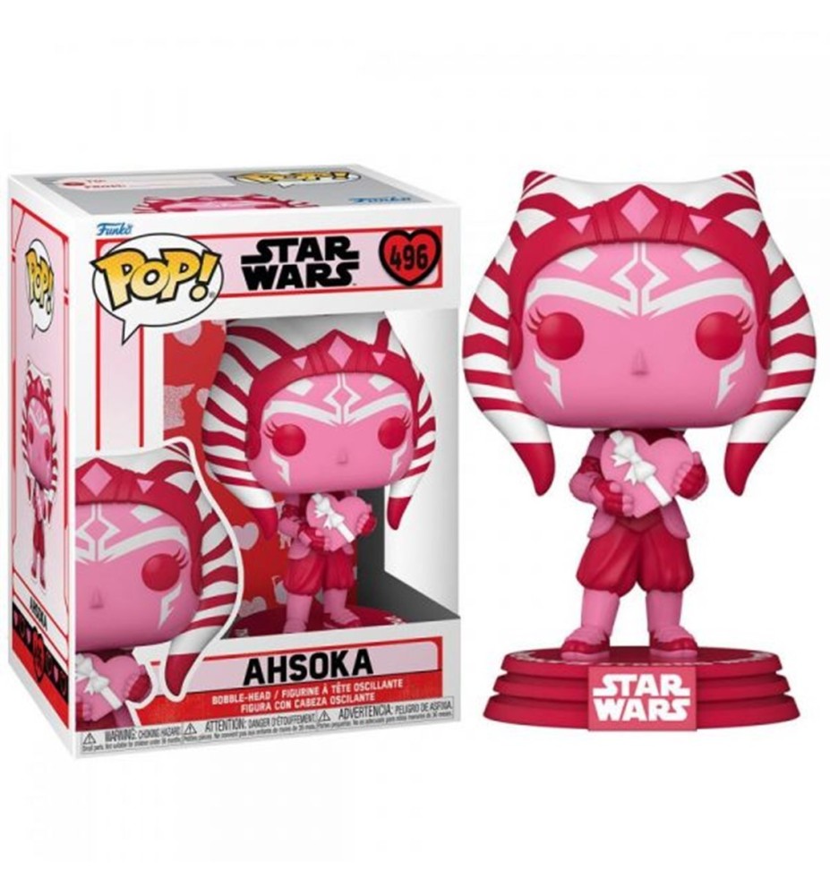 Funko Pop Star Wars The Mandalorian San Valentín Ahsoka 60120