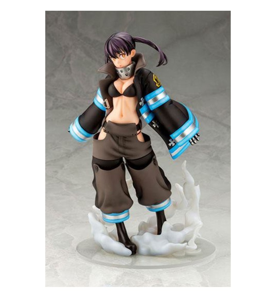 Figura Kotobukiya Fire Force Tamaki Kotatsu Brillo En La Oscuridad Bonus Edition