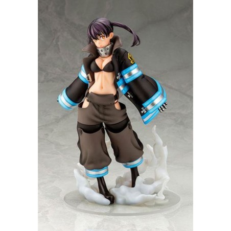 Figura Kotobukiya Fire Force Tamaki Kotatsu Brillo En La Oscuridad Bonus Edition