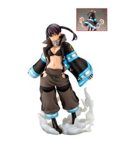 Figura Kotobukiya Fire Force Tamaki Kotatsu Brillo En La Oscuridad Bonus Edition