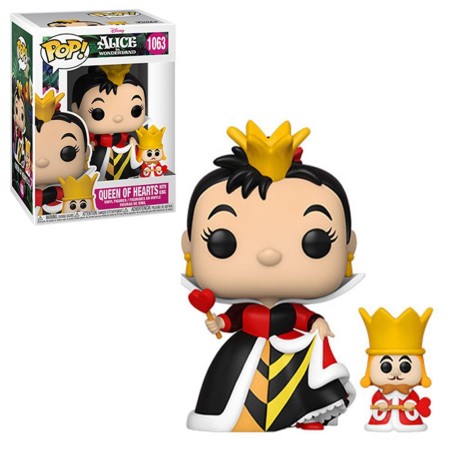 Funko Pop Disney Alicia En El Pais De Las Maravillas 70th Reina De Corazones Con Rey 55740