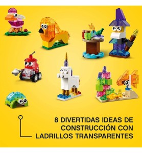 Lego Creativo Ladrillos Creativos Transparentes