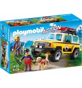 Playmobil Vehiculo De Rescate En La Montaña