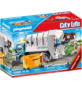 Playmobil City Life Camion De Basura Con Luces