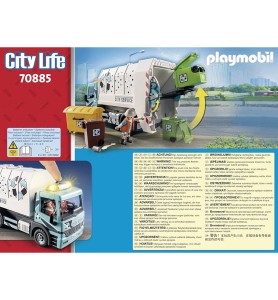 Playmobil City Life Camion De Basura Con Luces