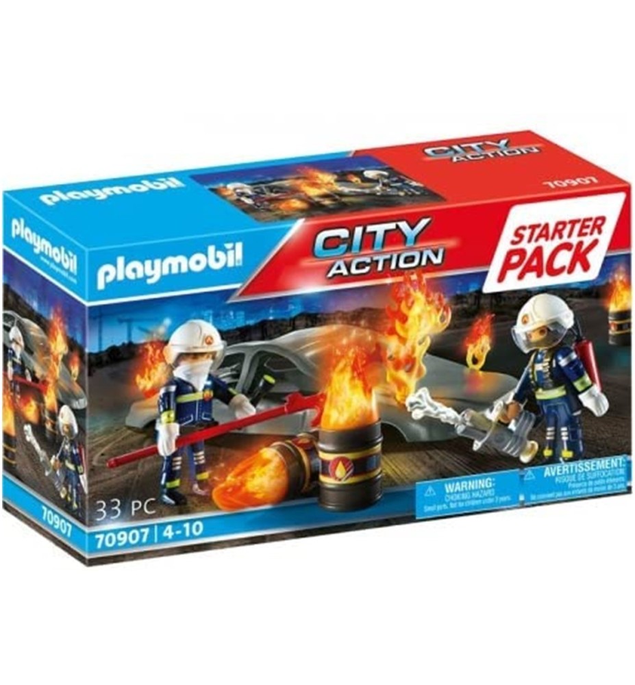 Playmobil Starter Pack Simulaco De Incendio