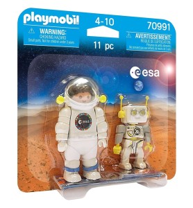 Playmobil Duo Pack Astronauta Esa Y Robert