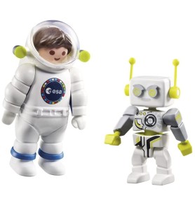 Playmobil Duo Pack Astronauta Esa Y Robert