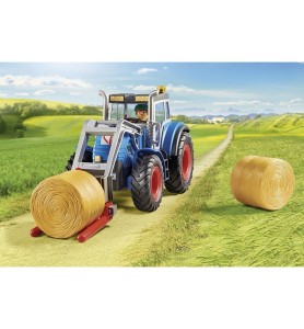 Playmobil Gran Tractor Con Accesorios