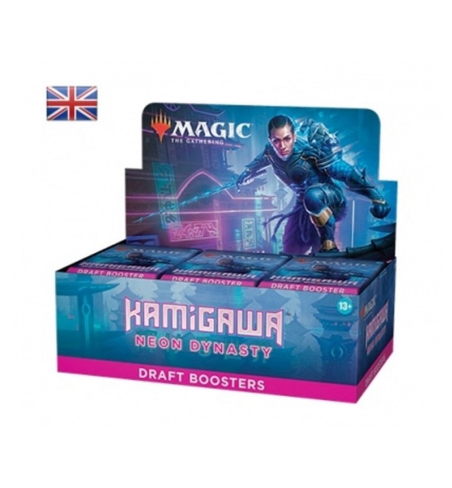 Juego De Cartas Caja De Sobres Draft Wizards Of The Coast Magic The Gathering Kamigawa Neon Dinasty 36 Sobres Ingles