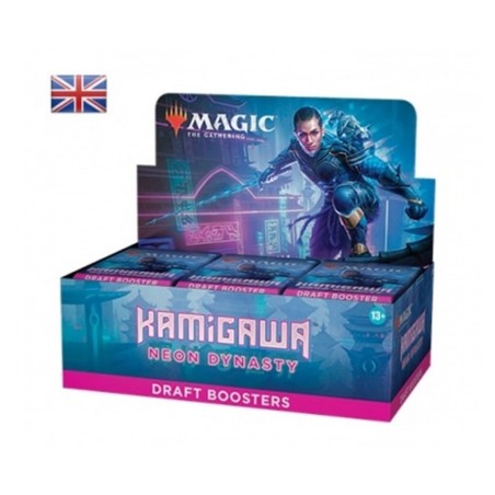 Juego De Cartas Caja De Sobres Draft Wizards Of The Coast Magic The Gathering Kamigawa Neon Dinasty 36 Sobres Ingles