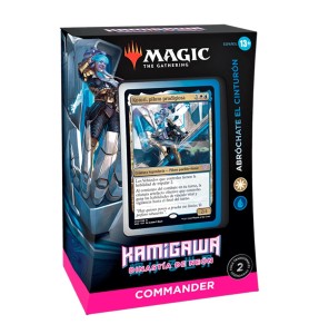 Juego De Cartas Caja De Cartas Wizards Of The Coast Magic The Gathering Commander Display Kamigawa Neon Dinasty 4 Mazos Inglés