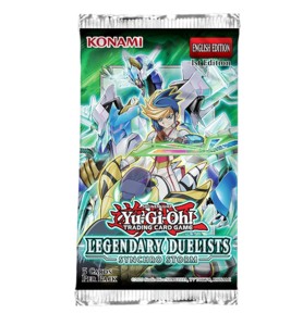 Caja De Sobres De Cartas Yu - Gi - Oh Synchro Storm 24 Sobres Inglés