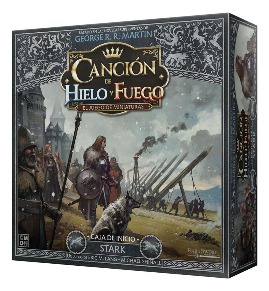 Juego De Mesa Cancion De Hielo Y Fuego Caja De Inicio Stark Pegi 14