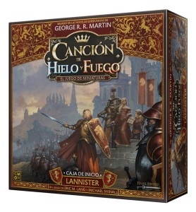 Juego De Mesa Cancion De Hielo Y Fuego Caja De Inicio Lannister Pegi 14