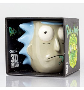 Taza 3d Abysse Rick And Morty Rick Sanchez