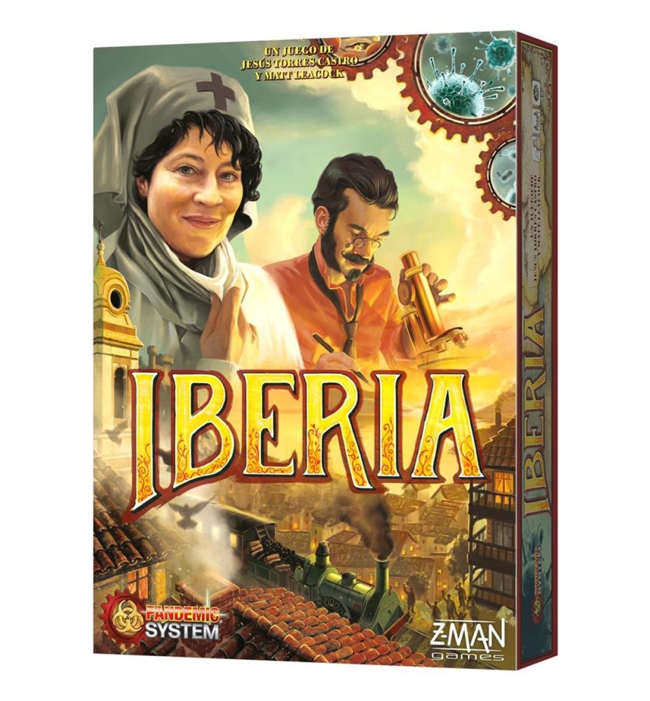 Juego De Mesa Pandemic Iberia Pegi 8