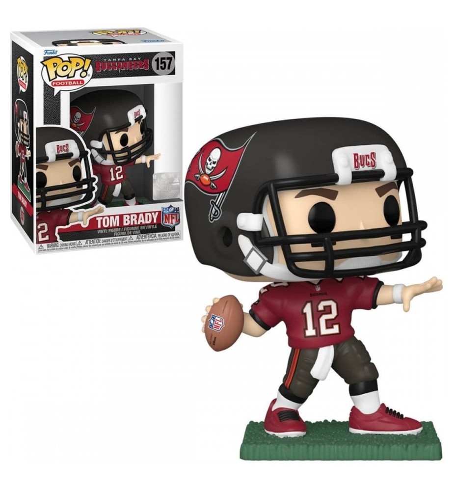 Funko Pop Deportes Nfl Tampa Bay Buccaneers Tom Brady Camiseta Local 57406