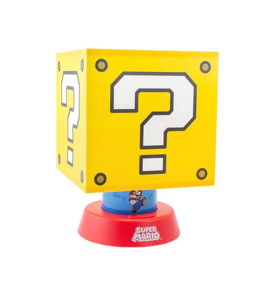 Lámpara Paladone Super Mario Icon Caja Sorpresa