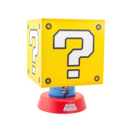 Lámpara Paladone Super Mario Icon Caja Sorpresa