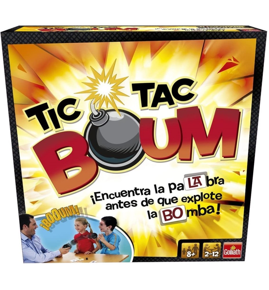 Juego De Mesa Tic Tac Boum Pegi 8