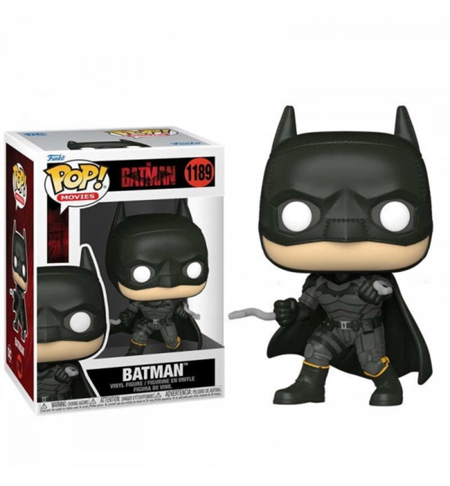 Funko Pop DC The Batman Batman Robert Pattinson Arma Especial 59278