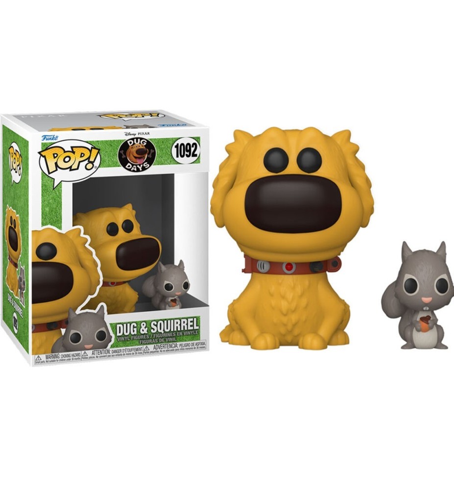 Funko Pop Disney Up Dug Days Dug & Ardilla 57384