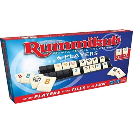 Juego De Mesa Rummikub Original 6 Jugadores Pegi 6