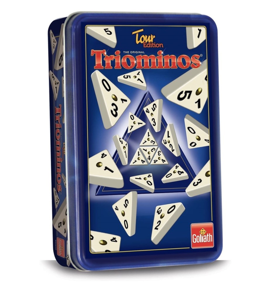 Juego De Mesa Triominos Caja Metalica Pegi 6