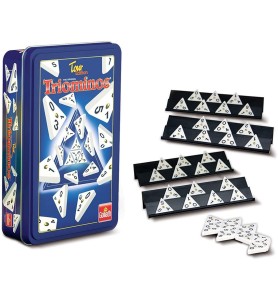 Juego De Mesa Triominos Caja Metalica Pegi 6