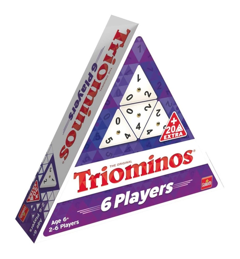 Juego De Mesa Triominos 6 Jugadores Pegi 6