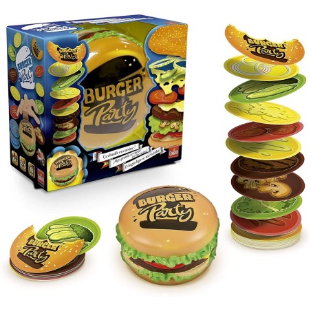 Juego De Mesa Burger Party Pegi